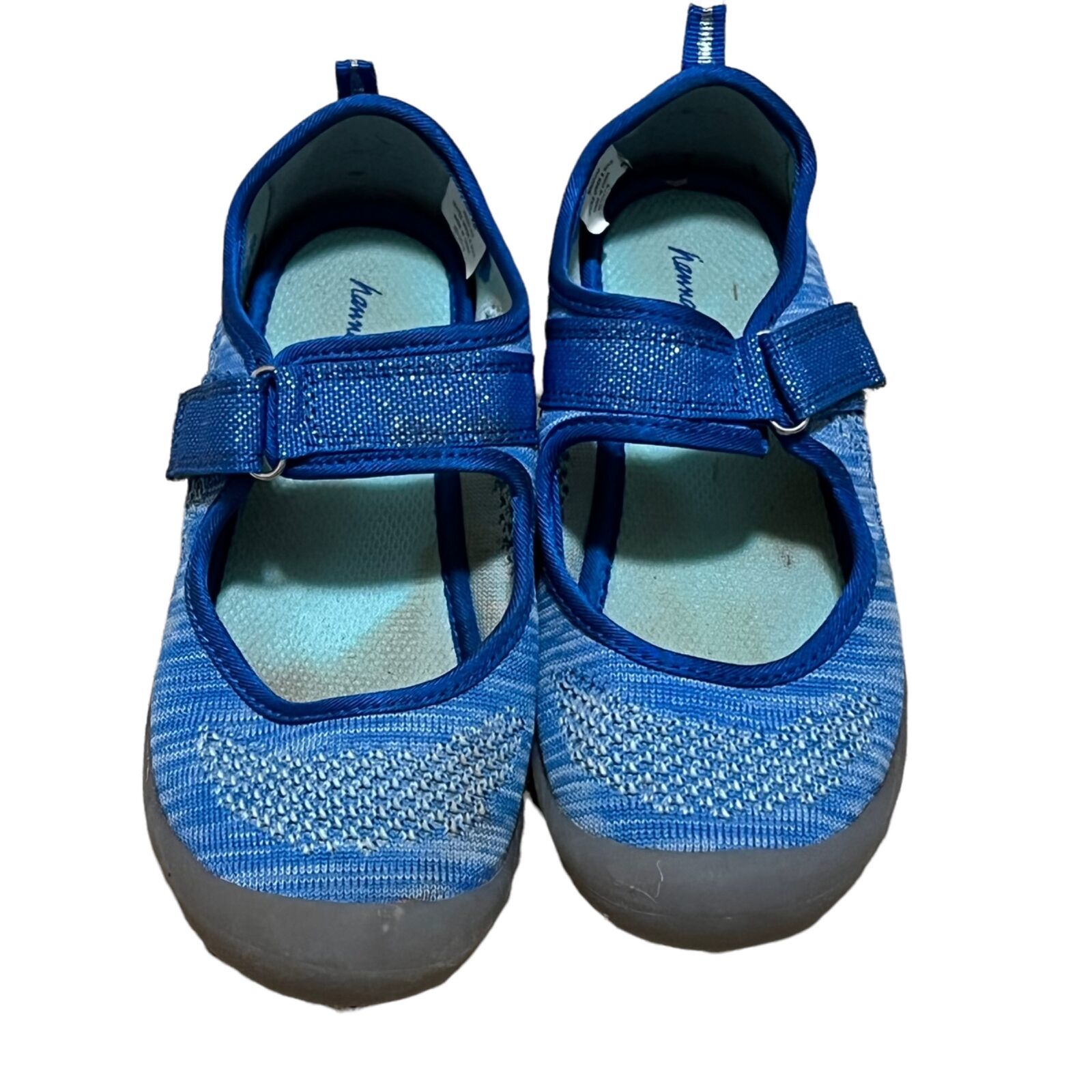 Hanna Andersson Blue Girls Sz 2 Big Girls Mary Jane Sneakers - $14.40