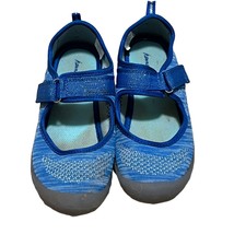 Hanna Andersson Blue Girls Sz 2 Big Girls Mary Jane Sneakers - £11.51 GBP