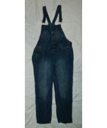 Youth Girls Classic CAT and JACK Brand Denim Overalls size L / 10-12 / 3... - £12.32 GBP