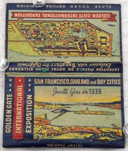 Matchbook Cover Golden Gate International Exposition Benatars Cut Rate D... - $4.99