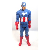 2013 Marvel Comics Hasbro 12&quot; Captain America Action Figure Super Titan Hero - £6.85 GBP
