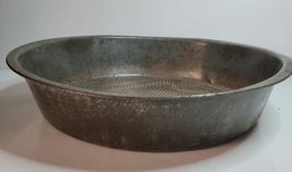 Farmhouse Metal Food Sifter/Strainer 12.5" Diameter VTG 1930's image 2