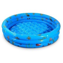 [Pack of 2] 51x13 Inflatable Swimming Pool Blow Up Family Pool For 3 Kids Fol... - £45.68 GBP