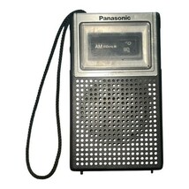 Vintage Panasonic AM Radio R-1019 w/ Case - Tested & Working - Taiwan image 3