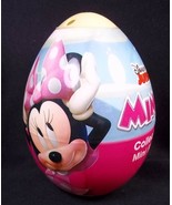 Plastic Egg with MINNIE MOUSE minifigure &amp; bonus stickers sealed 2022 - £6.25 GBP