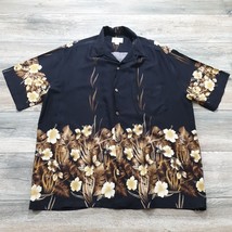 Royal Hawaiian Creations Mens 2XL Short Sleeve Shirt Camp Vacation Casual Beach - £11.38 GBP