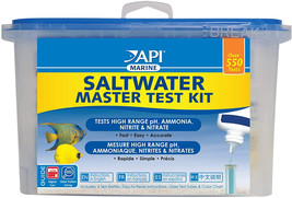 API Marine Saltwater Master Test Kit Tests High Range pH, Ammonia, Nitrite and N - £86.73 GBP