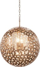 Pendant Light Kalco Belladonna Casual Luxury Orb 8-Light Antique Silver Leaf - £11,491.43 GBP