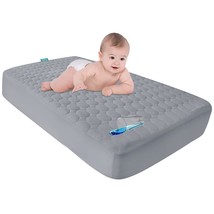 Waterproof Crib Mattress Protector, Toddler Baby Crib Mattress Pad Cover, Machin - £29.80 GBP