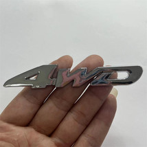 V6 Displacement Badge Personality Car Four-Wheel Drive Off-Road 4Wd Car Logo Wra - £8.68 GBP