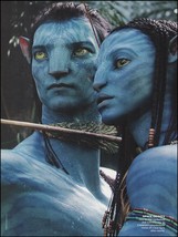 Avatar 2010 movie Sam Worthington Zoe Saldana 8 x 11 color pin-up photo ... - £3.35 GBP