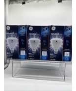 (3) GE 700 Lumens 65w/9w 30689 HD+ Reveal BR30 LED Floodlight Bulb - €16,94 EUR
