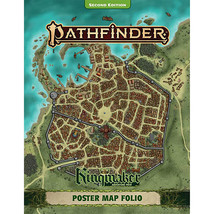 Pathfinder Kingmaker RPG Poster Map Folio - £61.76 GBP