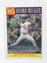 Dwight Gooden 1986 Topps #202 New York Mets MLB Baseball Card - £0.77 GBP