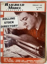 Model Railroad Magazine Dated February 1959 - $108.48 MXN