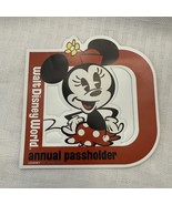 Authentic Walt Disney World Annual Passholder Magnet Minnie Mouse AP NEW - $15.99