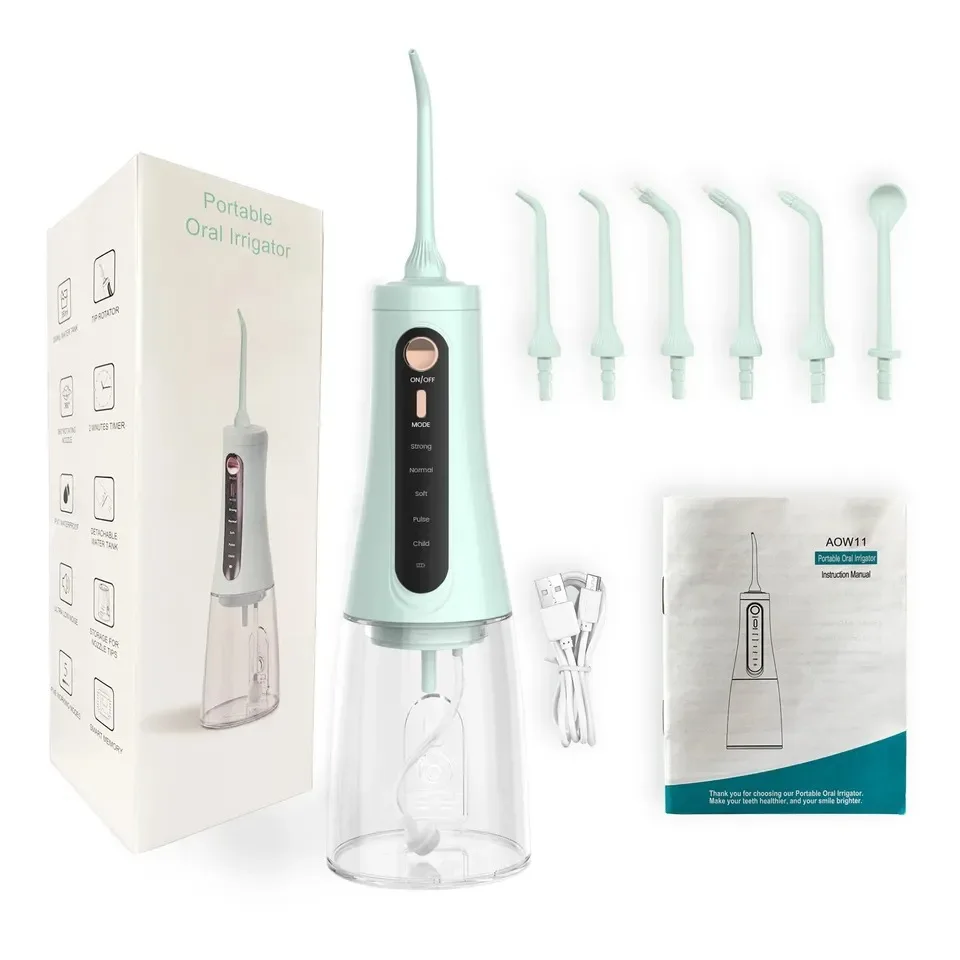 Portable Oral Irrigator Dental Flosser for Cleaning Teeth Water Thread F... - $44.69+