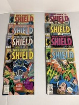 Nick Fury Agent of SHIELD Comics Vintage lot of 8 Marvel 1991-1993 bagged board - $32.98