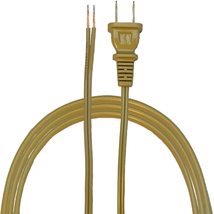 Royal Designs Lamp Cord with Molded Plug, Stripped Ends Ready for Wiring... - $8.86+