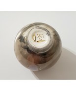NIELSEN Signed Ceramic Luster VASE Iridescent Metallic Art Nouveau - $37.67 CAD