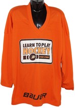 Tron Hockey Orange Jersey Junior L/XL - Learn To Play Getzlaf Perry Larg... - £7.85 GBP