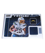 Score NFL 2020 Melvin Gordon III RISE UP Los Angeles Chargers Jersey Rel... - $4.94