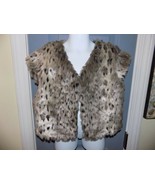 Tucker &amp; Tate Faux Fur Animal Print Vest Nordstrom Size M/L Girl&#39;s NWOT - €23,03 EUR