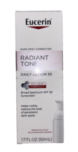 Eucerin Radiant Tone Dark Spot Corrector Daily Lotion SPF 30 1.7oz Ex: 0... - $383.12 MXN