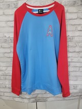 Men Large Nike Houston Oilers NFL Football Historic Raglan Blue Crewneck... - $67.92 CAD