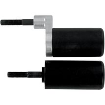 Pro-tek Frame Slider Protector Suzuki 2001 2002 2003 GSXR600 GSXR-600 Black - $45.85