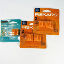 Fiskars Trimmer Blade Triple Track Paper Cutting Trimmer Replacement Bla... - £21.38 GBP
