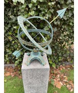 Roman Sundial – Bronze Sculpture. 50x40x42cm - 6.3Kg - $9,336.46 MXN