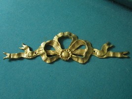 Finial Brass Ribbons 11&quot; Made In India - £43.52 GBP