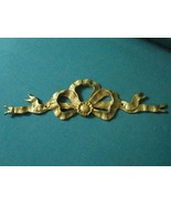 FINIAL BRASS  RIBBONS 11&quot; MADE IN INDIA - $75.81 CAD