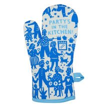 Blue Q Oven Mitt ~ Party's in the Kitchen! Super-Insulated, 100% Cotton - $16.82