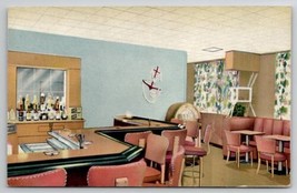 Bedford PA Grand View Ship Hotel Coral Room Bar &amp; Lounge Hwy US 30 Postcard X29 - £16.07 GBP