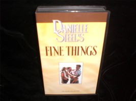 VHS Danielle Steele&#39;s Fine Things 1990 D.W. Moffett, Tracy Pollan, Judith Hoag - £7.71 GBP