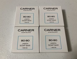 4 Carner Barcelona Bo-Bo Soap Bar Travel Size 1 oz 30 g Soaps Set Lot - £14.95 GBP