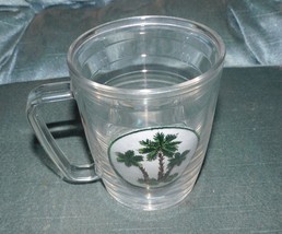 TERVIS 12 oz Classic Insulated MUG Palm Trees Tabletop Collection Preowned - $16.99