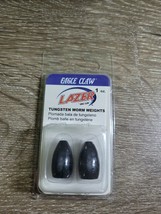 Lazer Sharp Tungsten Worm Weight, 2 per pack. Black, 1oz. - £9.44 GBP