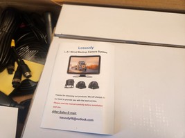 Losuudy Wired Backup Camera System with 10.1 IPS Monitor Truck RV Trailer  - $2,046.39 MXN