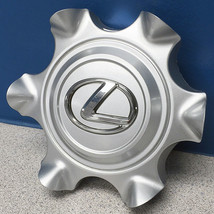 ONE 2014-2022 Lexus GX460 # 74297A 18x7 1/2&quot; Silver Painted Wheel Center... - £19.66 GBP
