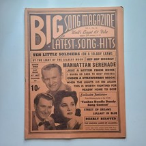 Big Song Magazine December 1942 Lyrics Guide Musicians Stars Billboard Hits Ads - £13.79 GBP