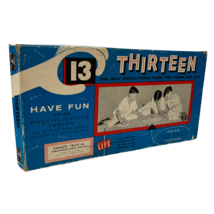 Thirteen 13 Board Game By Cadaco Ellis Educational Game Vintage 1955 Nic... - $19.64