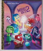 Disney/Pixar Inside Out 2 Little Golden Book &quot;NEW UNREAD&quot; - $6.95
