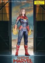 28cm Marvel Avengers Captain Marvel Limited Edition Statue PVC Action Figure Col - £15.41 GBP+