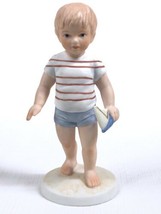 Ceramica Excelsis For A Mother&#39;s Love Collection (2043) Boy with Sailboat - $9.79