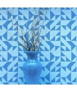 Shapes Allover Stencil - Large - Reusable stencils for  DIY wall decor -... - $63.11 CAD
