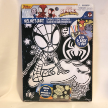 Disney Junior Spidey Spider-man Mini Poster Velvet Art Kit by Tara (2022... - $4.99