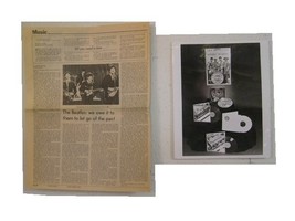 The Beatles Vintage News Article and Press Kit Photo - $26.99
